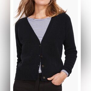 VINEYARD VINES-NEW-Plush Rib V-Neck Wool Blend
Cardigan